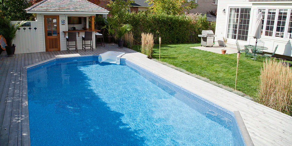 Semi-Inground Pools Gallery