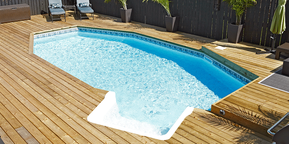 Semi-Inground Pools Gallery
