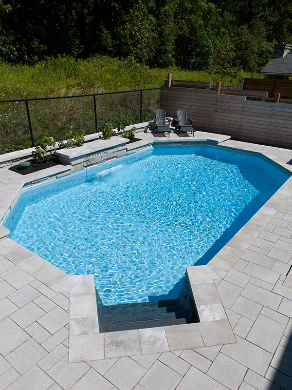 Semi-Inground Pools Gallery