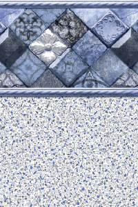GLI Maple Leaf Bordered Liner Whitehaven With Crystal Quartz