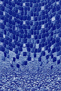 Latham Above Ground Liner Stock Overlap Ocean Wave with Streamstone