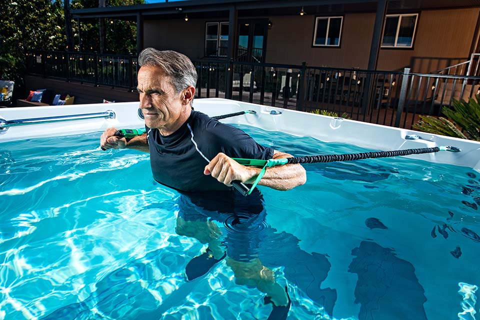 E550 Fitness System Swim Spa Paradigm Pools & Spas - Gallery