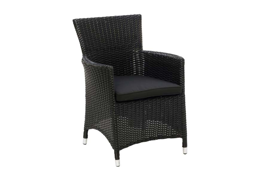 Dining Armchair Black