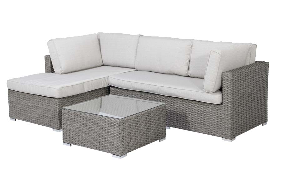 Three Piece Sectional Taupe/Beige
