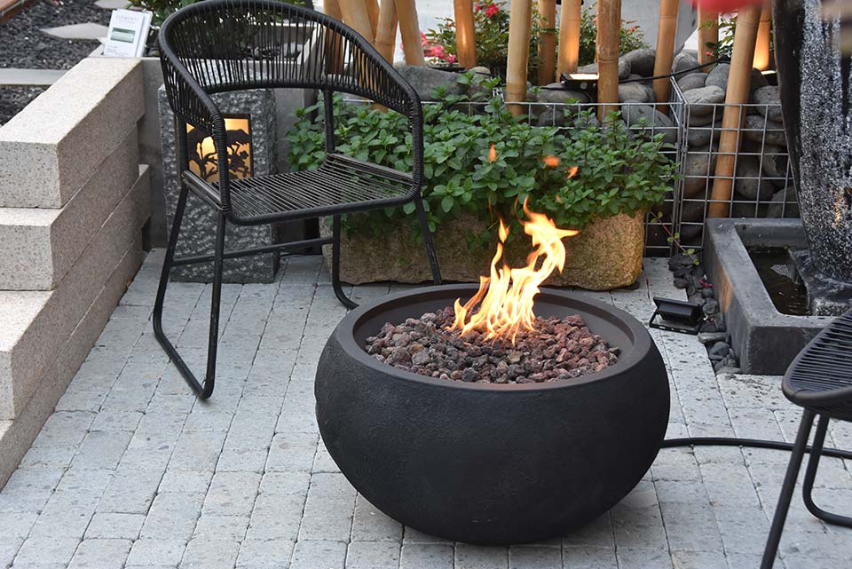 27″ Round York Fire Bowl NG