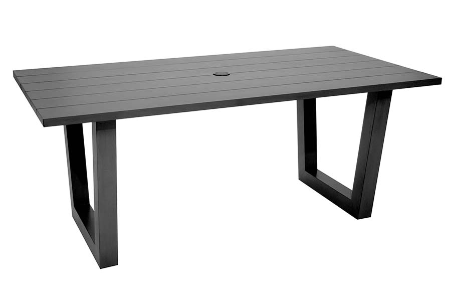 39″ x 71″ Rectangle Slatted Dining Table