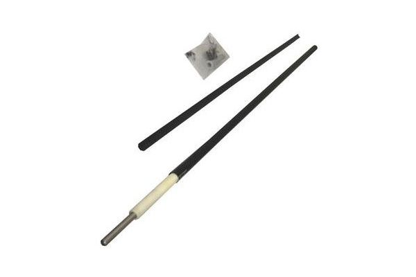 4� Support Pole Black