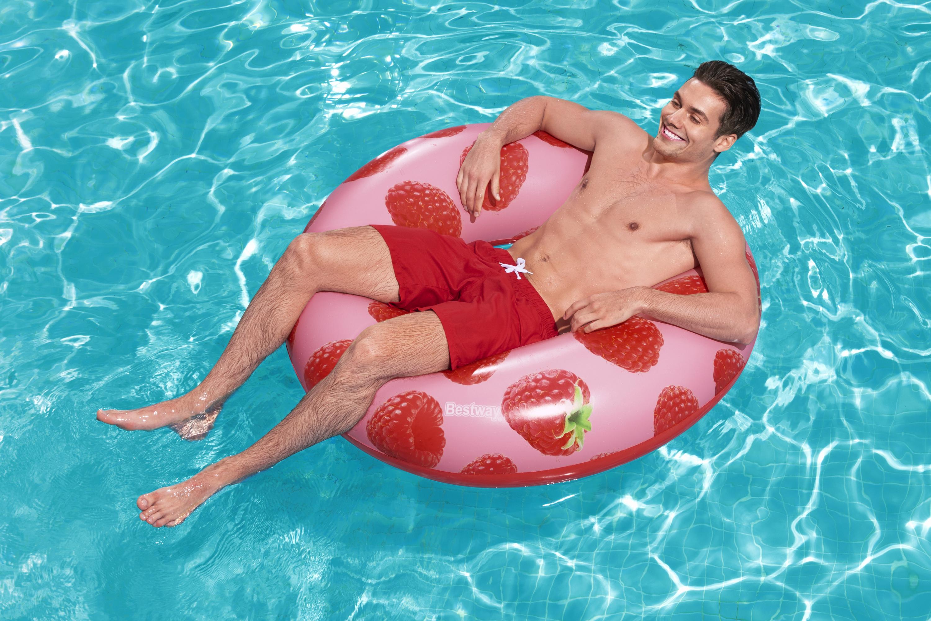Raspberry Swim Ring