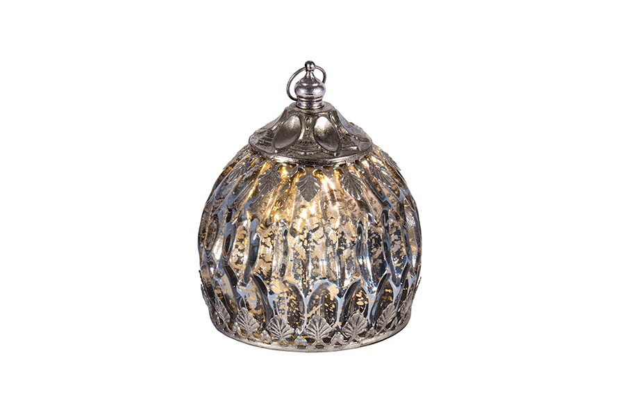Lantern Globe LED Blue