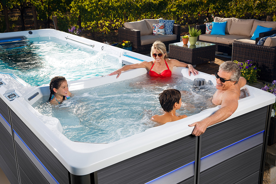 E2000 Dual Temperature Fitness System - Paradigm Pools & Spas - Gallery