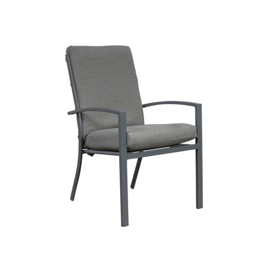 Savoy Dining Chair Sunproof Carbon/Grey