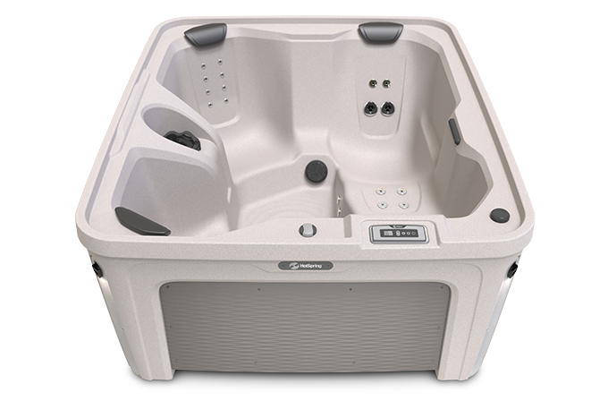  Freeflow 4-Person Azure Plug 'N Play Hot Tub With Lounger
